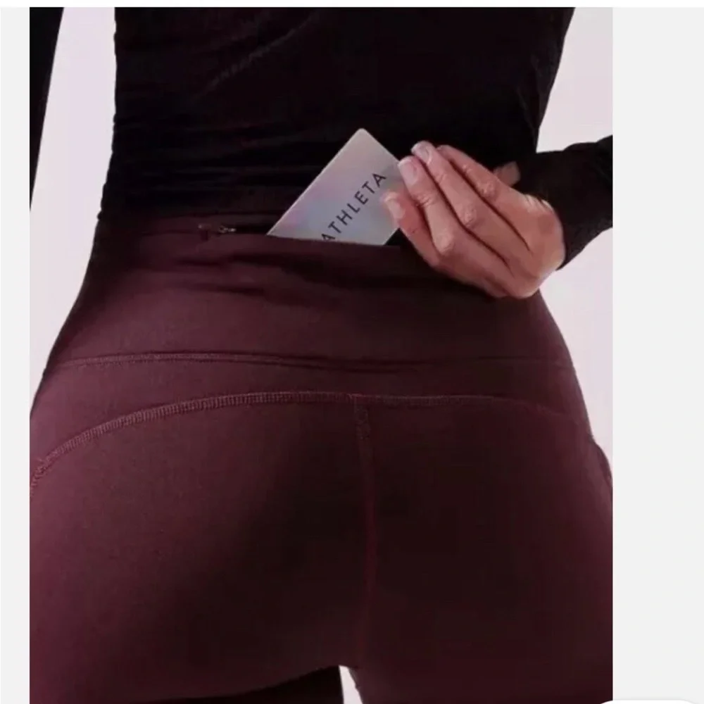 Athleta Cabernet altitude polartec leggings - Picture 2 of 9